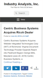 Mobile Screenshot of industryanalysts.com